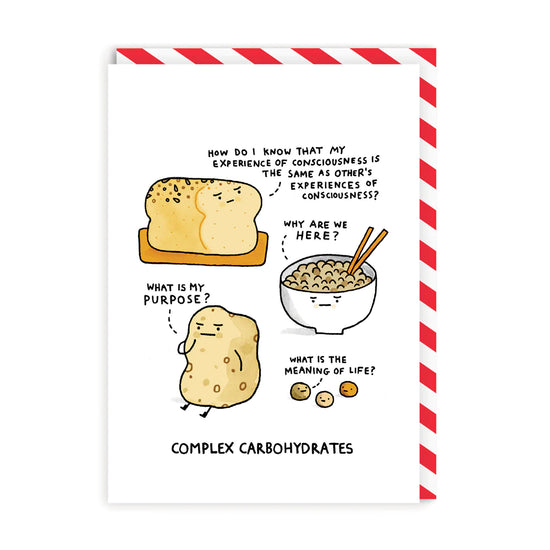 Complex Carbohydrates Greeting Card 