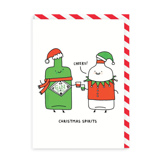 Christmas Spirits Christmas Card, A6