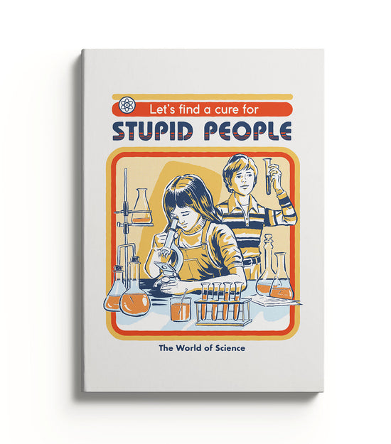 Cure For Stupid People A5 Notebook