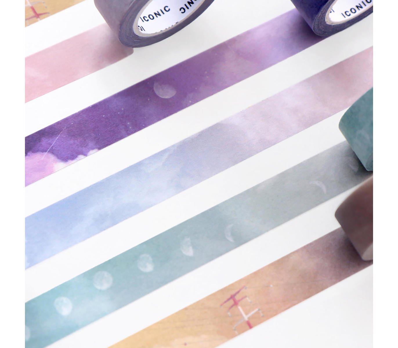 Washi tape Moon cycles