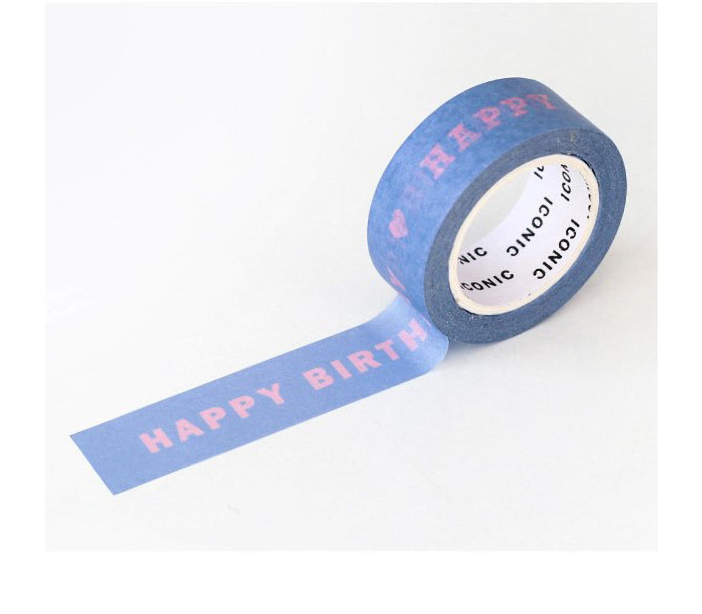 Happy Birthday Washi Tape