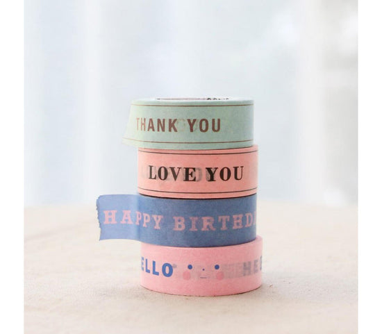 Happy Birthday Washi Tape