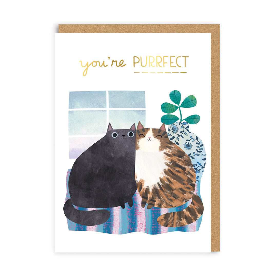 Anniversary Cats Greeting Card, A6