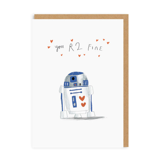 You R2 Fine Greeting Card, A6