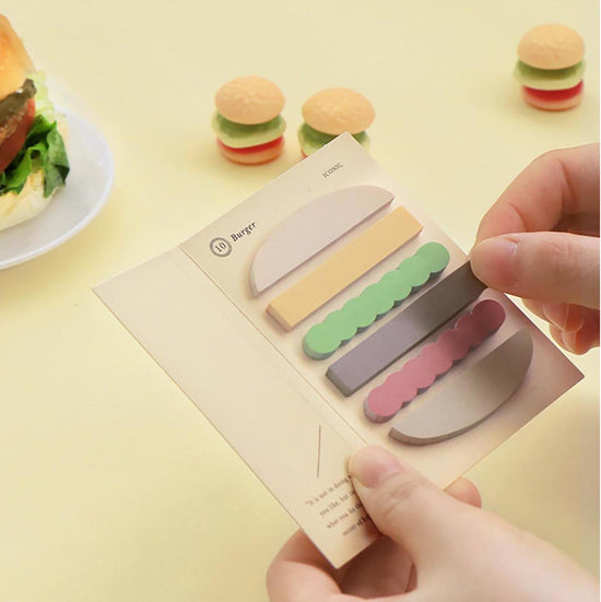 Index Sticky Note Burger