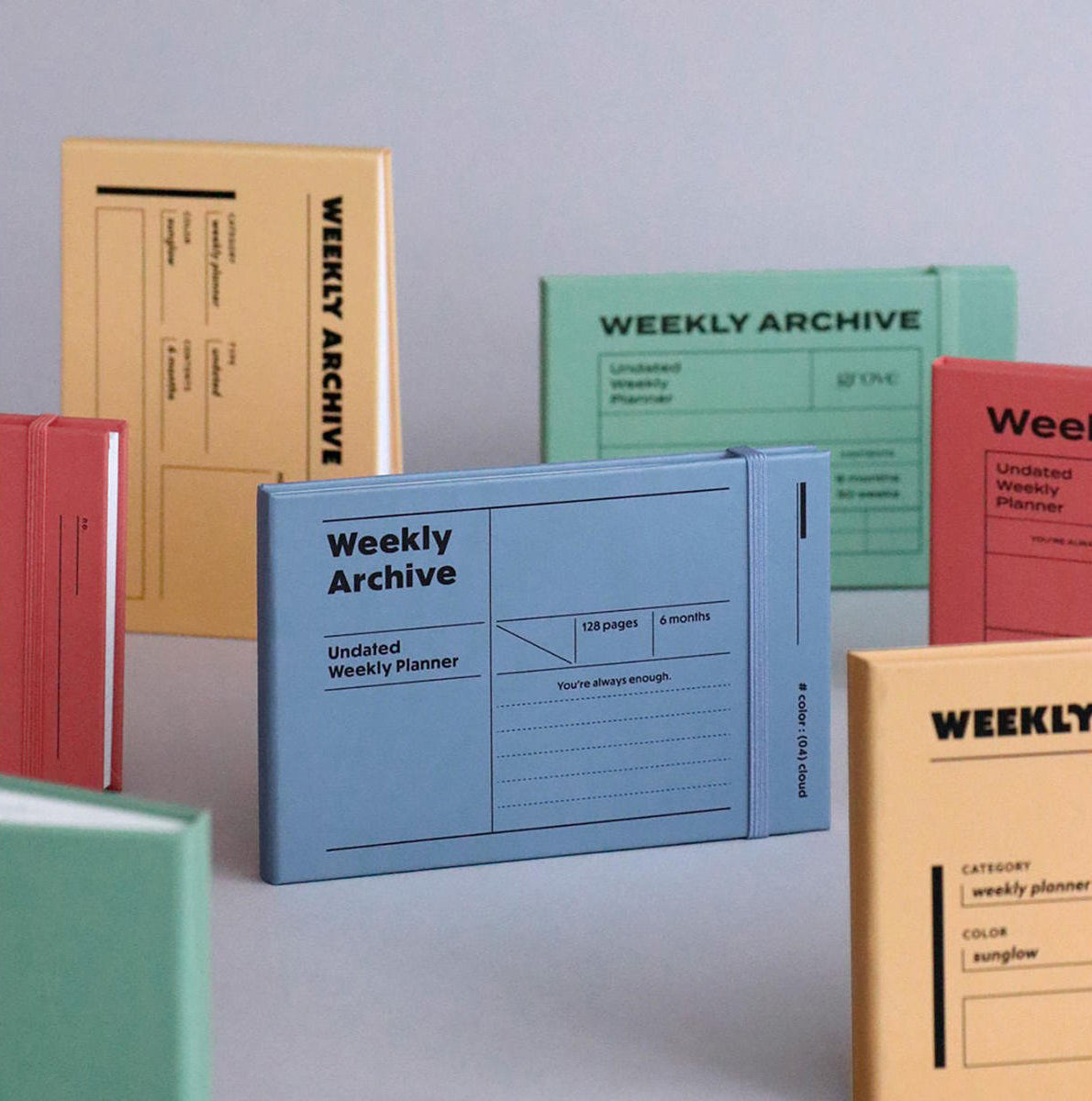 Weekly Archive Planner Green